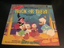 Walt Disney's TRICK OR TREAT, Halloween Songs w/MASK  Nice Vinyl Nice Jacket