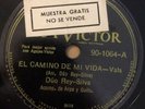 LOS CUATRO HUASOS DUO REY SILVA LUCHO GATICA 3 SHELLAC 78 RPM CHILE FOLKLORE