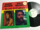 BARRY BROWN & WILLIE WILLIAMS - ROOTS & CULTURE LP [ UP TEMPO 12