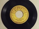 1955 ORIGINAL ELVIS PRESLEY SUN LABEL 215 PUSH MARKS 45 MILKCOW BLUES BOGGIE