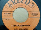 PAUL BALLENGER & THE FLARES I Hear Thunder REED Alabama Killer Rockabilly LISTEN