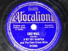 A'nt Idy Harper Coon Creek Girls Lulu Wall Vocalion 04203 1938 Pre-War Country