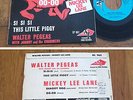 RARE French EP 45t BIEM (7') MICKEY LEE LANE / WALTER PEGEAS (Unic EP, 1964)