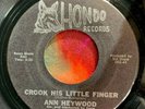 ANN HEYWOOD-CROOK HIS LITTLE FINGER NORTHERN SOUL NMINT- HONDO H-100