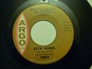 ETTA JAMES SEVEN DAY FOOL/IT'S TOO SOON TO KNOW 45 NORTHERN SOUL ARGO 5402