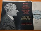 Francois Cluytens Ravel Piano Concertos UK Ed1 Columbia SAX 2394 b/s Stereo NM