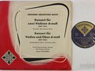 DEVY ERLIH BARCHET MERCKEL BACH VIOLIN CONCERTOS TELEFUNKEN 10