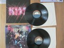KISS- ALIVE 2xLP PROMO 1975 US NBLP 7020 VINYL RECORD BLUE BOGART LABEL RARE