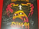 Sum 41 Order In Decline: Signed Limited Edition Yellow Vinyl Lp