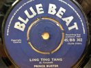 PRINCE BUSTER LING TING TANG / WALK ALONG OG UK BLUE BEAT 7