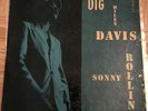 Miles Davis & Sonny Rollins - Dig Prestige 7012 Bergenfield DG RVG PROMO STAMP