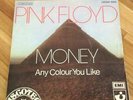 PINK FLOYD *MONEY   ANY COLOUR YOU LIKE* EX 1973 SPANISH ONLY PS HARVEST 45