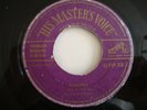 Elvis Presley 45 Paralyzed/When My Blue Moon Turns(Gold Print) (HMV POP-378, UK)