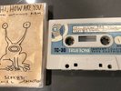DANIEL JOHNSTON Hi, How Are You CASSETTE 1983 ORIGINAL ART SIGNED