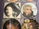 Madonna Vinyl Picture Discs x6 Papa, Prayer, Bonita, Music, Commotion, Rain