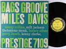 Miles Davis - Bags' Groove LP - Prestige - PR 7109 Mono DG RVG VG+