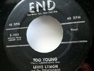 LEWIS LYMON the Teenchords 45 Your Last Chance / Too Young on END doowop TB 10