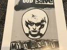 SEX PISTOLS - GOD SAVE THE QUEEN - CREAM WAX A & M  HINDLEY/ BIGGS SLEEVE  CLASH