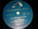 ELLA FITZGERALD : EV'RY TIME WE SAY GOODBYE  /  MANHATTAN.  UK.78 rpm (1957)