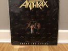 Anthrax - Among The Living Vinyl LP 1st Press 1987 Thrash Metal