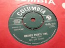 DEE DEE SHARP MASHED POTATO TIME 1962 COLUMBIA 45-DB 4818  EX RARE