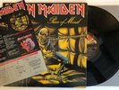 Iron Maiden - Piece Of Mind - 1983 US 1st Press w/ All Inserts ST-12274 (EX)