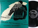 Oscar Peterson - Plays Harry Warren LP - Clef David Stone Martin Mono DG VG++