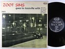 Zoot Sims - Goes To Jazzville LP - Dawn - DLP 1115 Mono DG VG+