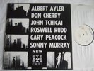 NEW YORK EYE AND EAR CONTROL Ayler Cherry Tchikai Rudd Peacok Murray BASE RECORD