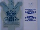 DIRE STRAITS Money For Nothing - Shaped Picture Disc & Plinth - EX Cond (1985)