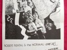 *Genuine* ROUGH TRADE RECORDS U.S. 1980 PROMO POSTER Pere Ubu SLF Robert Rental+