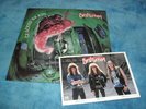 DESTRUCTION -CRACKED BRAIN- AMAZING LTD EDITION  BLACK VINYL LP PHOTO POSTER
