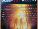 QUEEN - KILLERS LIVE 2X VINYL LP 1979 ELEKTRA UK IMPORT *WE WILL ROCK YOU* VG++