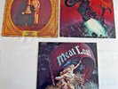 MEAT LOAF - 3 x UK Vinyl LPs STONEY AND MEATLOAF/DEAD RINGER/BAT OUT OF HELL EX