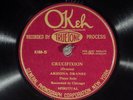 78 RPM -- Arizona Dranes, Okeh 8380, E+ Sanctified Piano - Gospel - Blues
