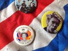 Sex Pistols 2 Original Badges aus England von 1978 Jamie Reid THE Clash Rotten