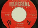 LEW WILLIAMS Centipede / Abra Cadabra IMPERIAL 45 rockabilly 1957 HEAR