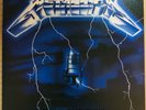 METALLICA, RIDE THE LIGHTNING, TRANSPARENT BLUE COLORED VINYL, NEW IMPORT