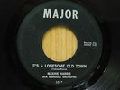 Maxine Harris 45 Its A Lonesome Old Town bw Now Or Never on Major