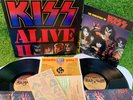 KISS ALIVE II 1977 •1st press• RARE CLUB heavy glam hard rock STERLING STAMPED