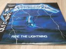 METALLICA. RIDE THE LIGHTNING. 1984  JAPAN NEXUS  LP.  NEAR MINT &  BETTER .