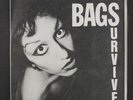 BAGS: Survive 45 (PS) rare Punk/New Wave