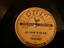 The Prisonaires Just Walking In The Rain 78 Record Sun Label Beautiful Copy