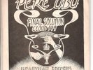 Pere Ubu Final Solution US Punk KBD 1976 original with sleeve