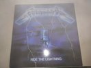 METALLICA Ride the Lighting LP USA 1984 orig. Megaforce press Inner lyrics/pics