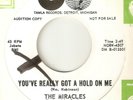 THE MIRACLES Youve Really Got A Hold On Me TAMLA DJ MOTOWN NORTHERN SOUL USA 45
