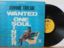 Johnnie Taylor LP “Wanted, One Soul Singer”   Stax S715   RARE