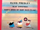 ELVIS PRESLEY (45 RPM - ITALY)  45N 0939  BLUE CHRISTMAS  
