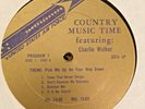 RADIO SHOW: USAF COUNTRY MUSIC TIME #1 CHARLIE WALKER & #2 BOB LUMAN IN STUDIO