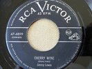 JIMMY LEWIS - Cherry Wine / Dark And Lonely Room '52 jump blues RCA 47-4899 VG